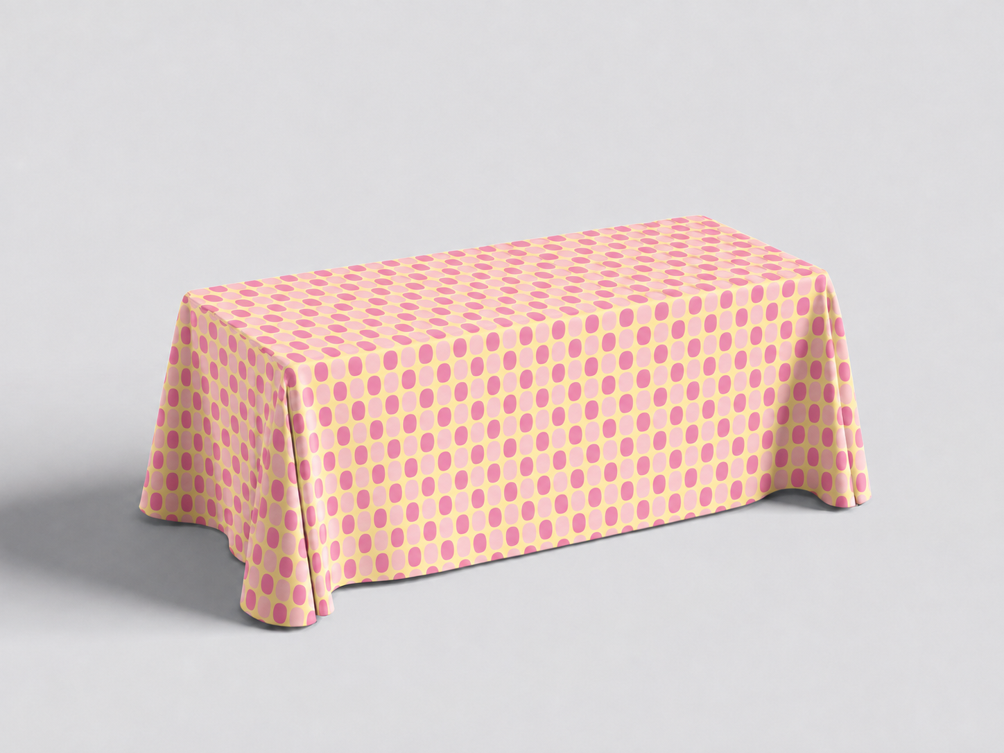 Custom tablecloth pattern mockup option two