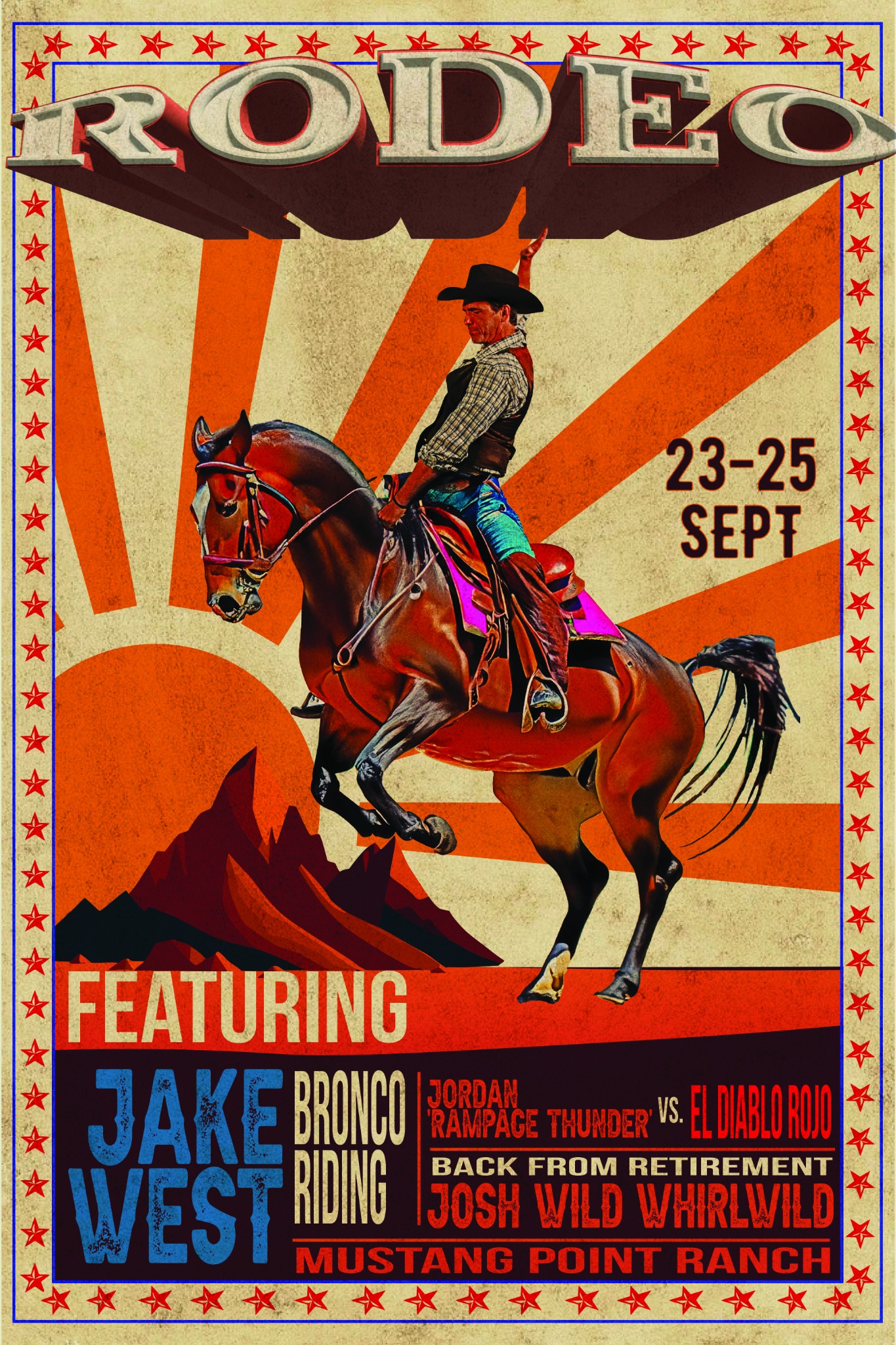 Alternate rodeo poster option
